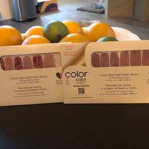 NWT COLOR STREET NAILS set of 2